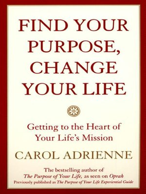 cover image of Find Your Purpose, Change Your Life